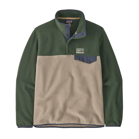 Patagonia Mens Lw Synch Snap T P O  Seabird Grey
