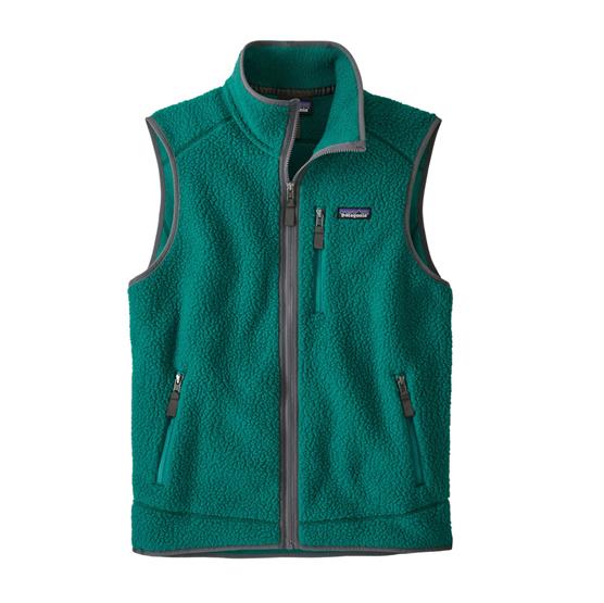 Patagonia Mens Retro Pile Vest  Borealis Green