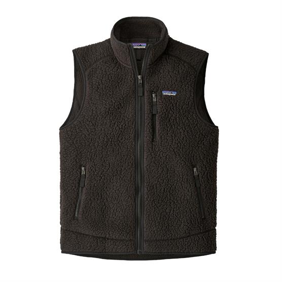 Patagonia Retro Pile Fleecevest til Mænd - Sort