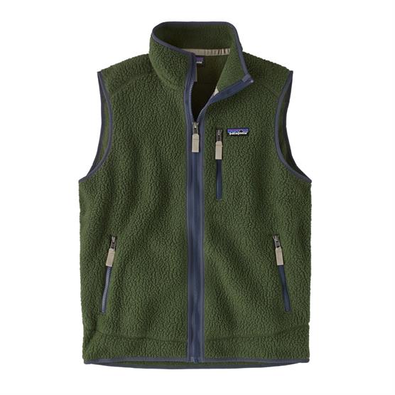 Patagonia Mens Retro Pile Vest  Torrey Pine Green