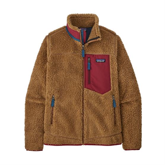 Patagonia Womens Classic Retro X Jacket  Nest Brown   Wax Red