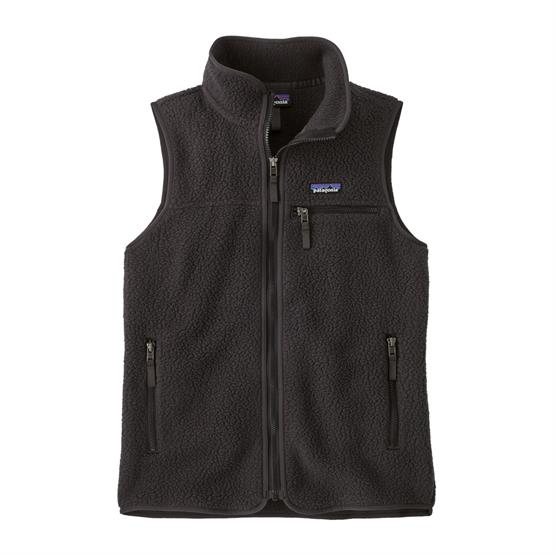Patagonia Retro Pile Fleecevest til Damer - Ink Black