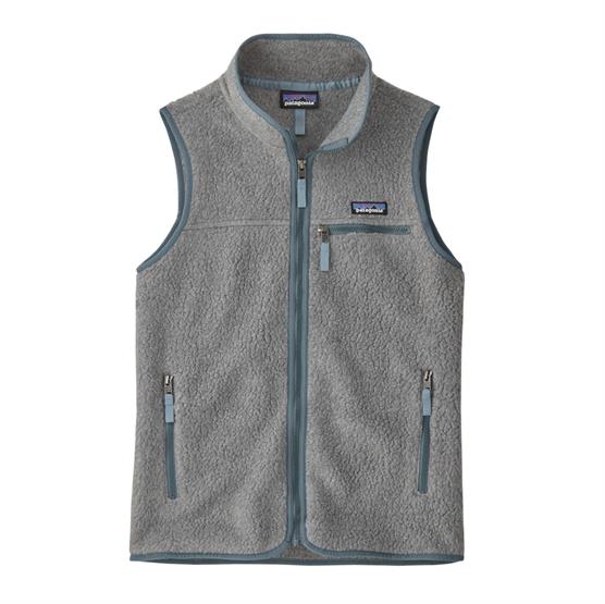 Patagonia Retro Pile Fleecevest i Salt Grey - Tilbud!
