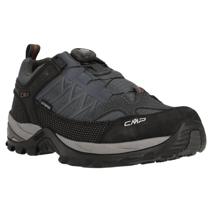 Cmp Rigel Low Fitgo WP Herre Vandresko - Antracit Arabica