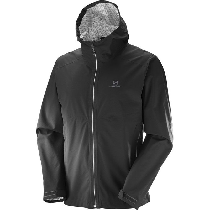 Salomon La Cote Flex  L Jacket Herre   Mænd Sort Xl   Jakker