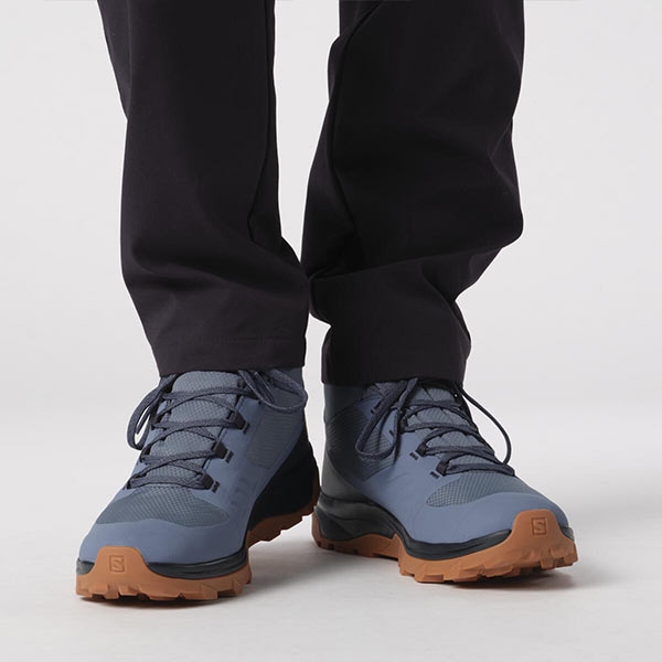 Salomon Outsnap Cs WP Vinterstøvle - Bering Sea Tilbud