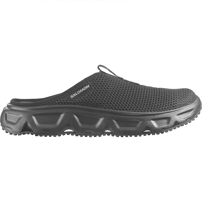 Salomon Reelax Slide   Kvinder   Damer  Black    Uk     Sandaler