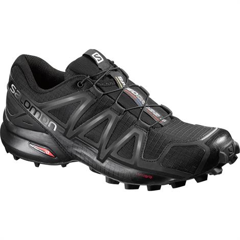 Salomon Speedcross 4 Dame Løbesko - Sort Metalik Tilbud