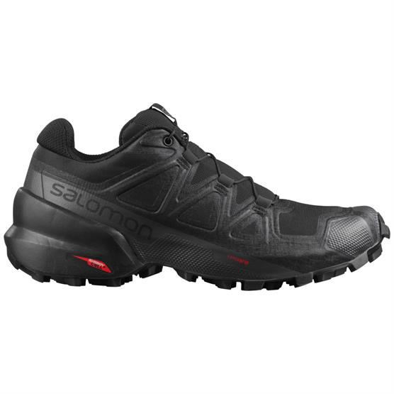 Salomon Speedcross 5 Dame Trailsko - Black Phantom