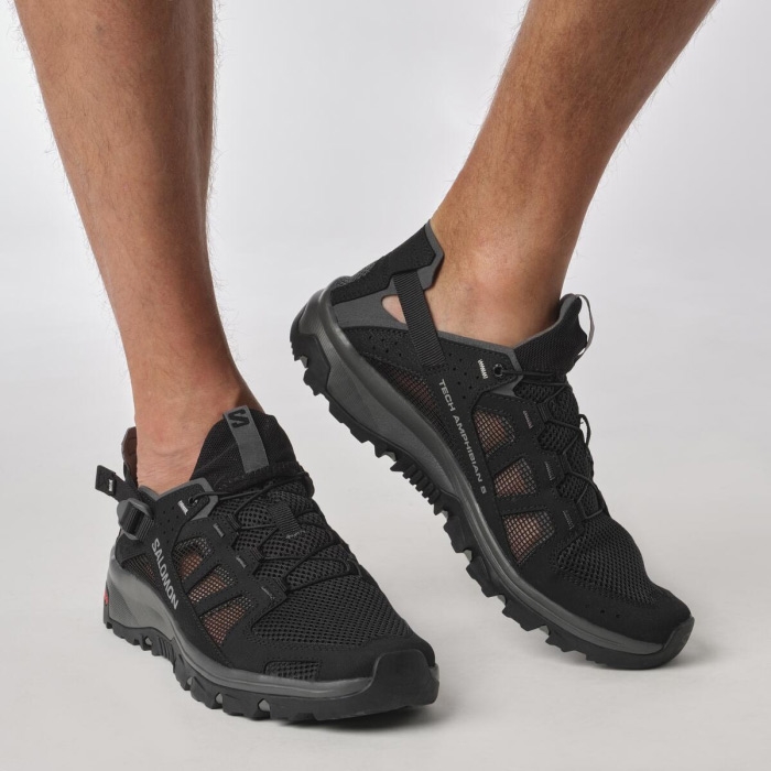 Salomon Techamphibian   Herre   Mænd  Sort      Uk     Sandaler