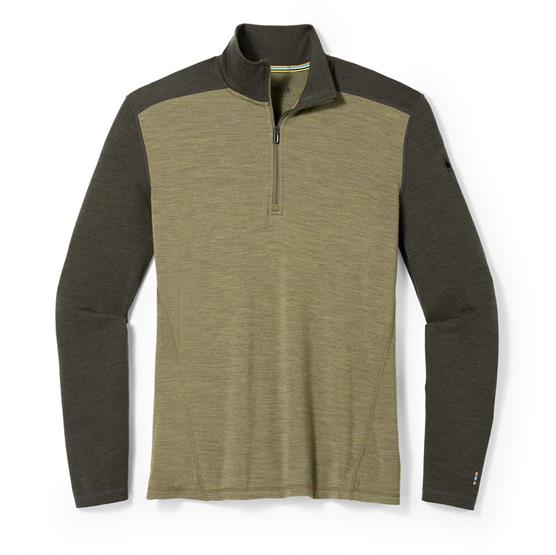 Smartwool Mens Thermal Merino Base Layer   Zip  North Woods