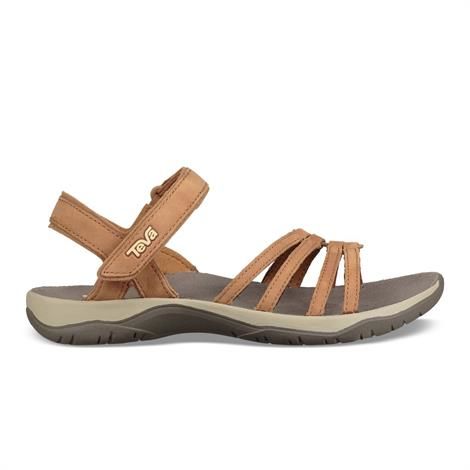 Teva Elzada Sandal Leather Dame  Pecan