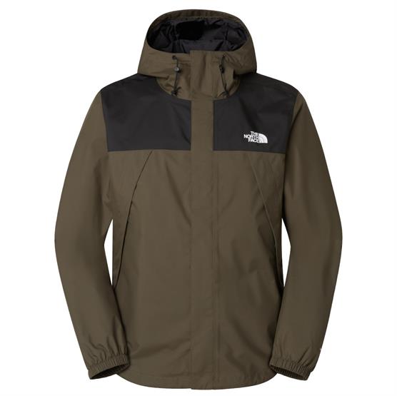 The North Face Antora Jakke - Vandtæt og Åndbar i Ny Taupe Grøn