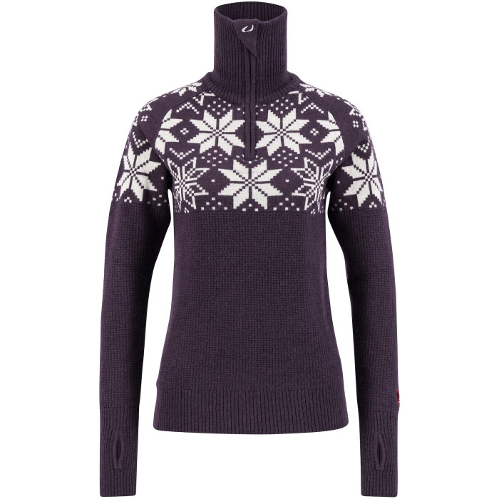 Ulvang Rav Kiby Kvinder Damer Uld Plum L Trøjer