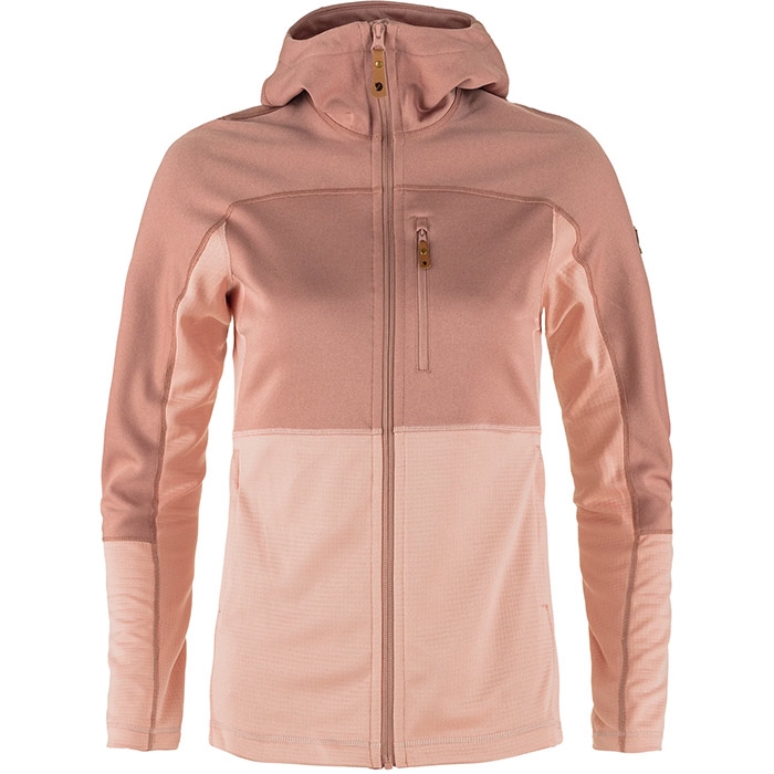 Fj? Llr? Ven Abisko Trail Fleece W Chalk Rose   Dusty Rose L   Fleecejakker Og Softshell
