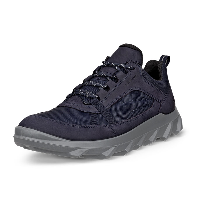 Ecco Mx Low Waterproof Herre Mænd Night Sky Hverdagssko