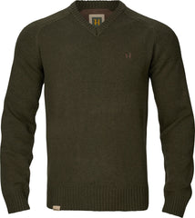 H? Rkila   Vincent Merino V Neck Pullover