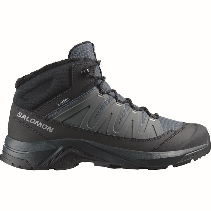 Salomon X Adventure Coldrush Winter Wp Herre   Mænd  Asphalt Black    Uk     Vintersko  Vinterstøvler