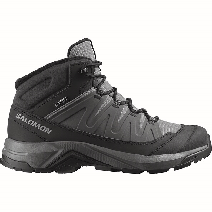 Salomon X Adventure Coldrush Wp Winter Kvinder   Damer  Clrock Bkack      Uk     Vintersko  Vinterstøvler