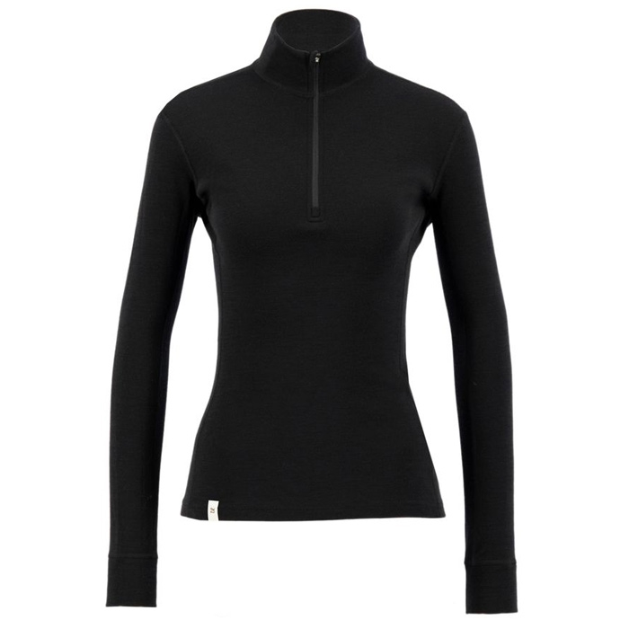 Ulvang Thermo   Half Zip Kvinder   Damer  Black L   Undertøj