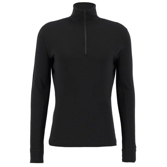 Ulvang Thermo   Half Zip Herre   Mænd  Black Xl   Undertøj
