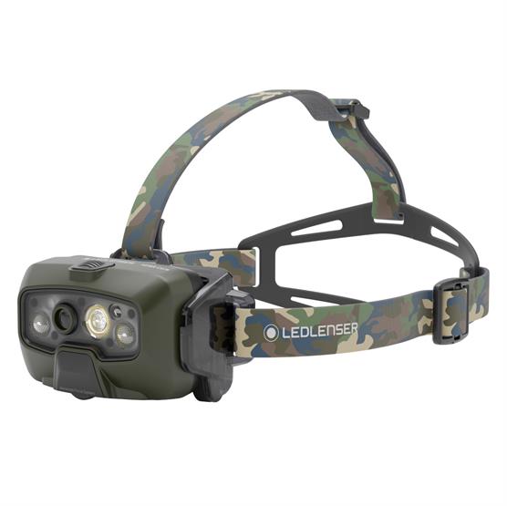 Led Lenser HF8R Core RGB Pandelygte i Camouflage