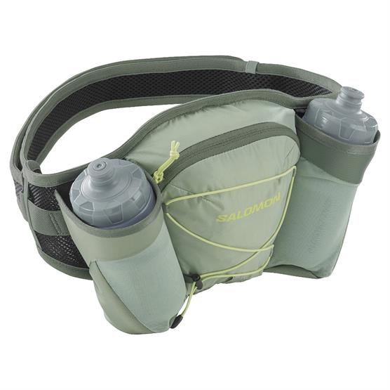 Salomon Cross Belt med 2 flasker - Grøn Milieu Agave