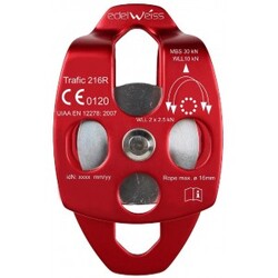 Edelweiss Trafic R Dobbelt Talje - Klatreudstyr på Tilbud