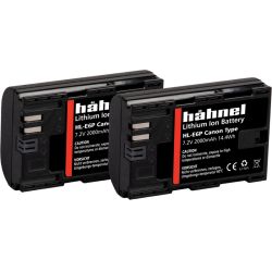 Hahnel H Hnel Batteri Canon HL E6P Twin Pack - Black Friday!
