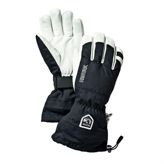 Hestra Army Leather Heli Ski     Finger  Black