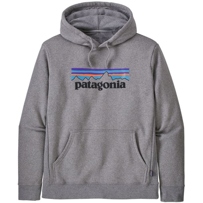 Patagonia P Logo Uprisal Hoody i Gravel Heather