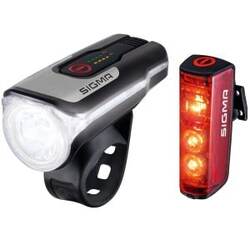 Sigma Aura 80 USB Forlygte & Blaze Baglygte Sæt