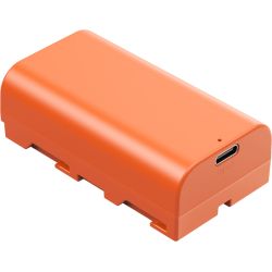 Smallrig Np F550 USB-C Genopladeligt Kamera Batteri Orange