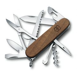 Victorinox Huntsman Wood Multitool i Valnød 91 mm