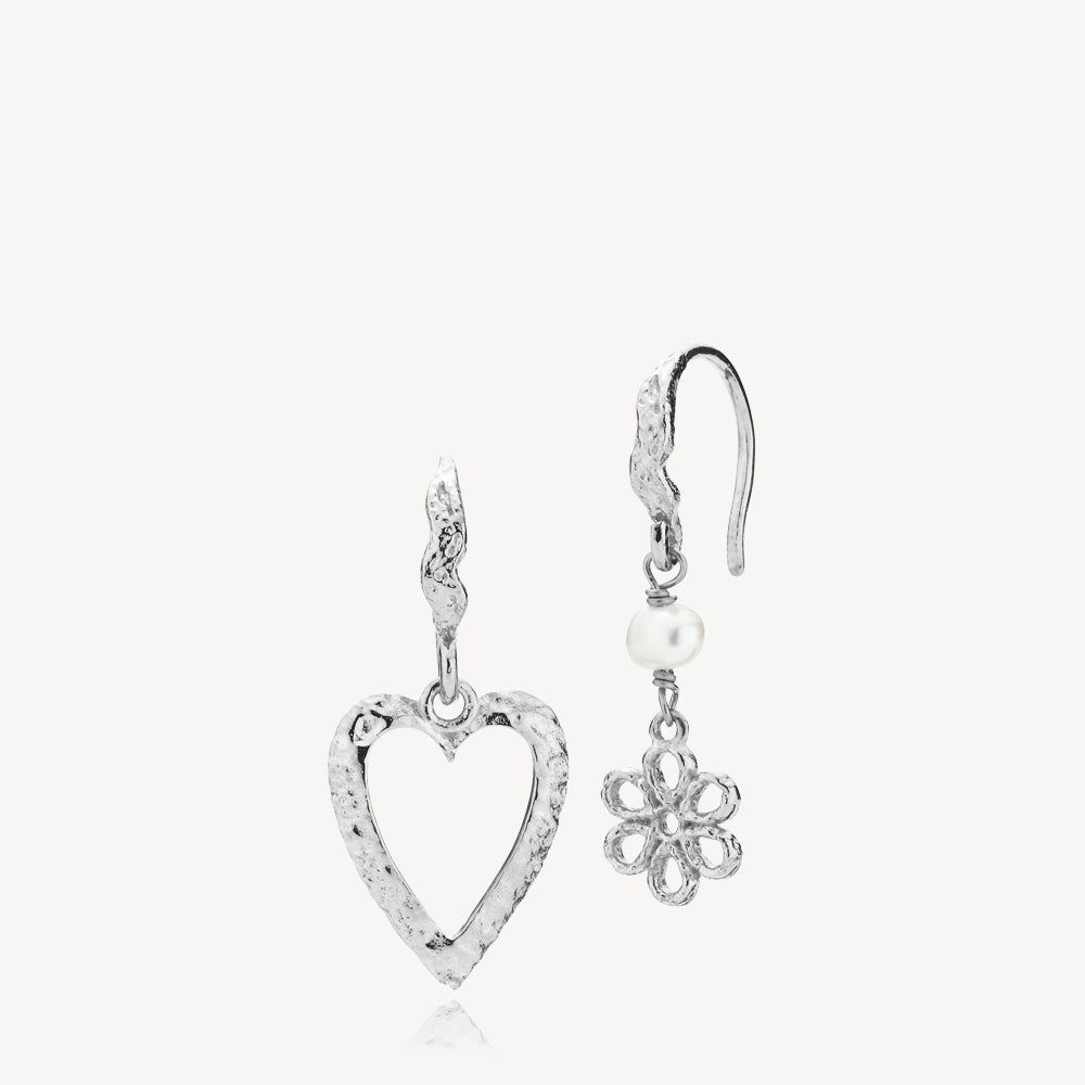 Alma   øreringe Sølv