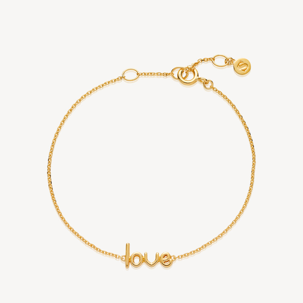 Fam Love   Armbånd Forgyldt