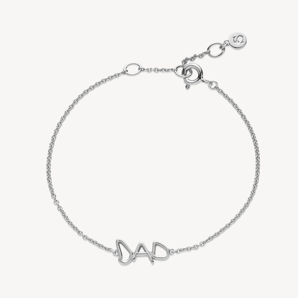 Fam Dad   Armbånd Sølv