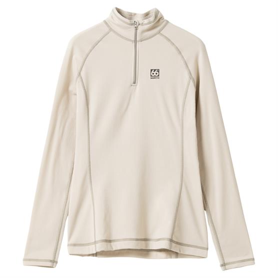 ? North Womens Grettir Zip Neck  Dark Stone