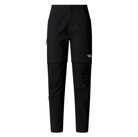 The North Face Womens Exploration Reg Str Convertible Pant  Black