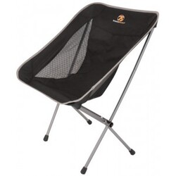 Travelsafe Travel Chair Calais   Black   Str  Stk   Campingstol