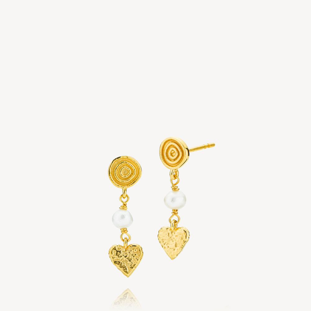 Coco   øreringe Forgyldt