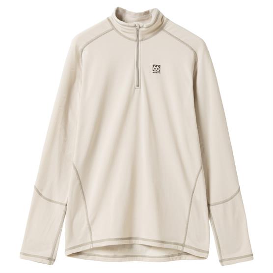 ? North Mens Grettir Zip Neck  Dark Stone