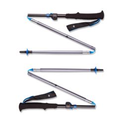 Black Diamond Distance Flz Poles   Pewter   Str    Cm   Vandrestave