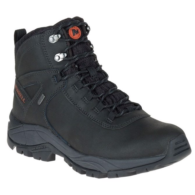 Merrell Vego Mid Herre   Mænd  Sort    Vandrestøvler