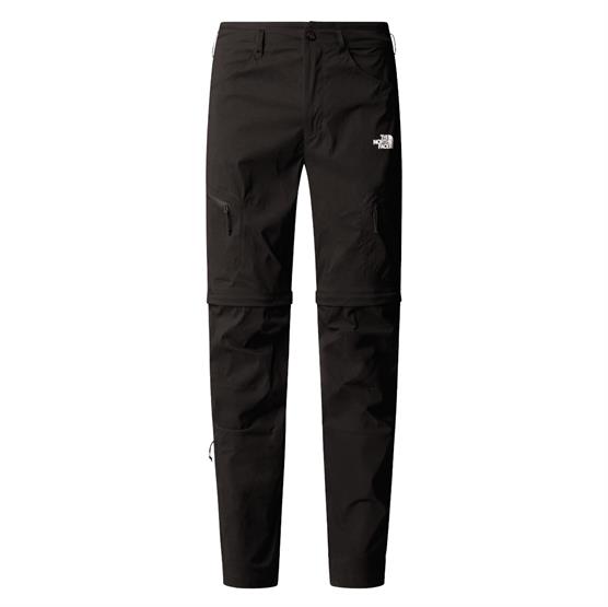 The North Face Mens Exploration Reg Tap Convertible Pant  Black