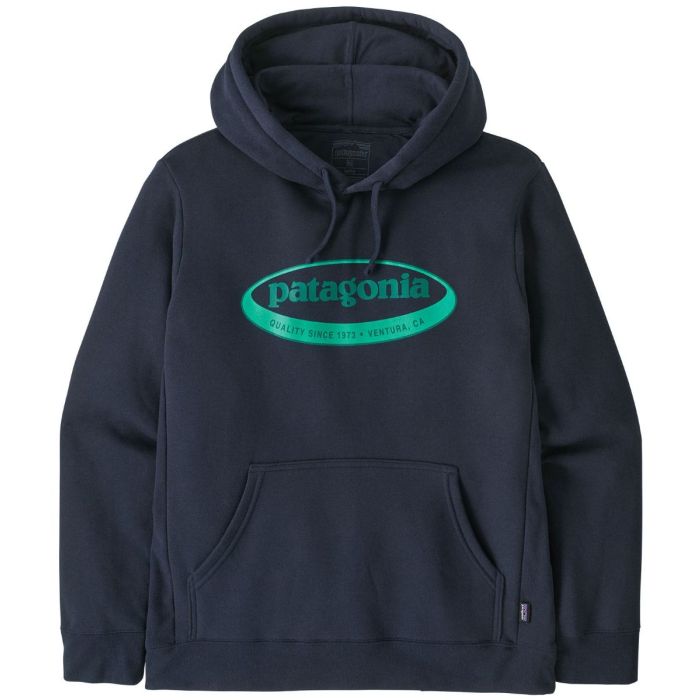 Patagonia   Oval Logo Uprisal Hoody New Navy