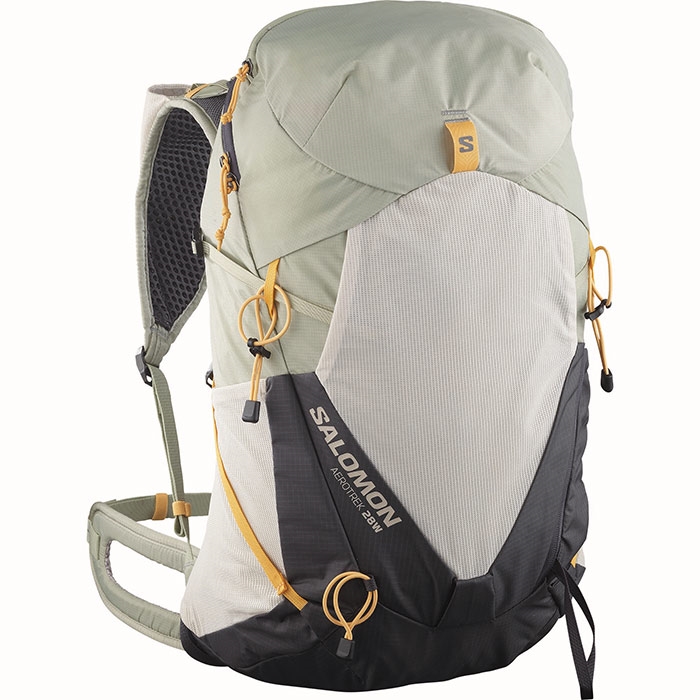 Salomon Aerotrek   Kvinder   Damer Seagrass Silver Cloud M L   Vandrerygsække