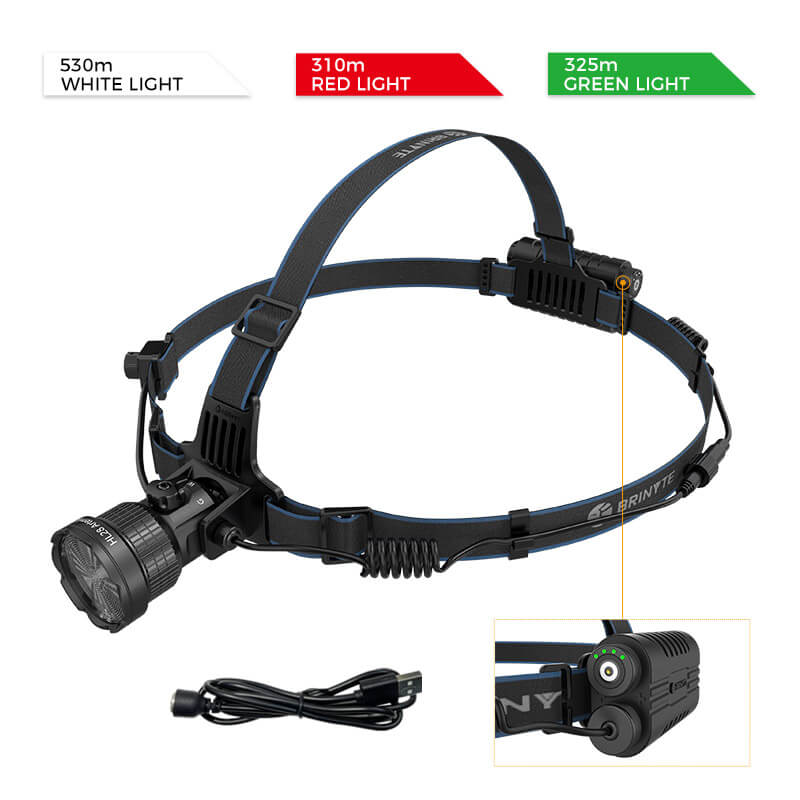 Brinyte Hl    Farvet Pandelampe