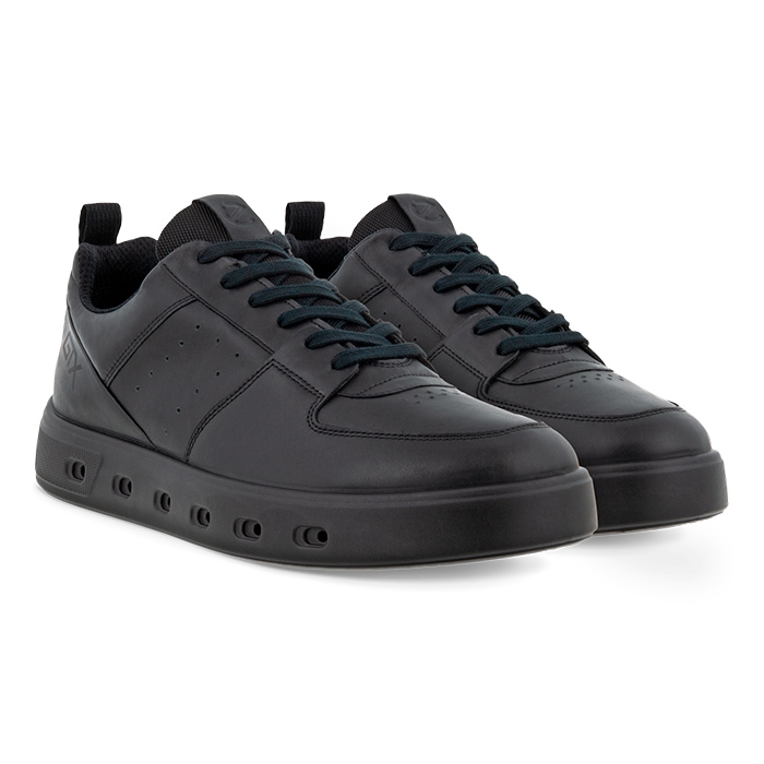 Ecco Street Gtx Herre Mænd Black Hverdagssko