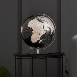 Ohlsson   Lohaven Globe Lamp Black   Cm   Globus